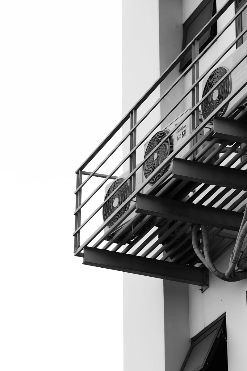 Klimaatinstallaties gebouw